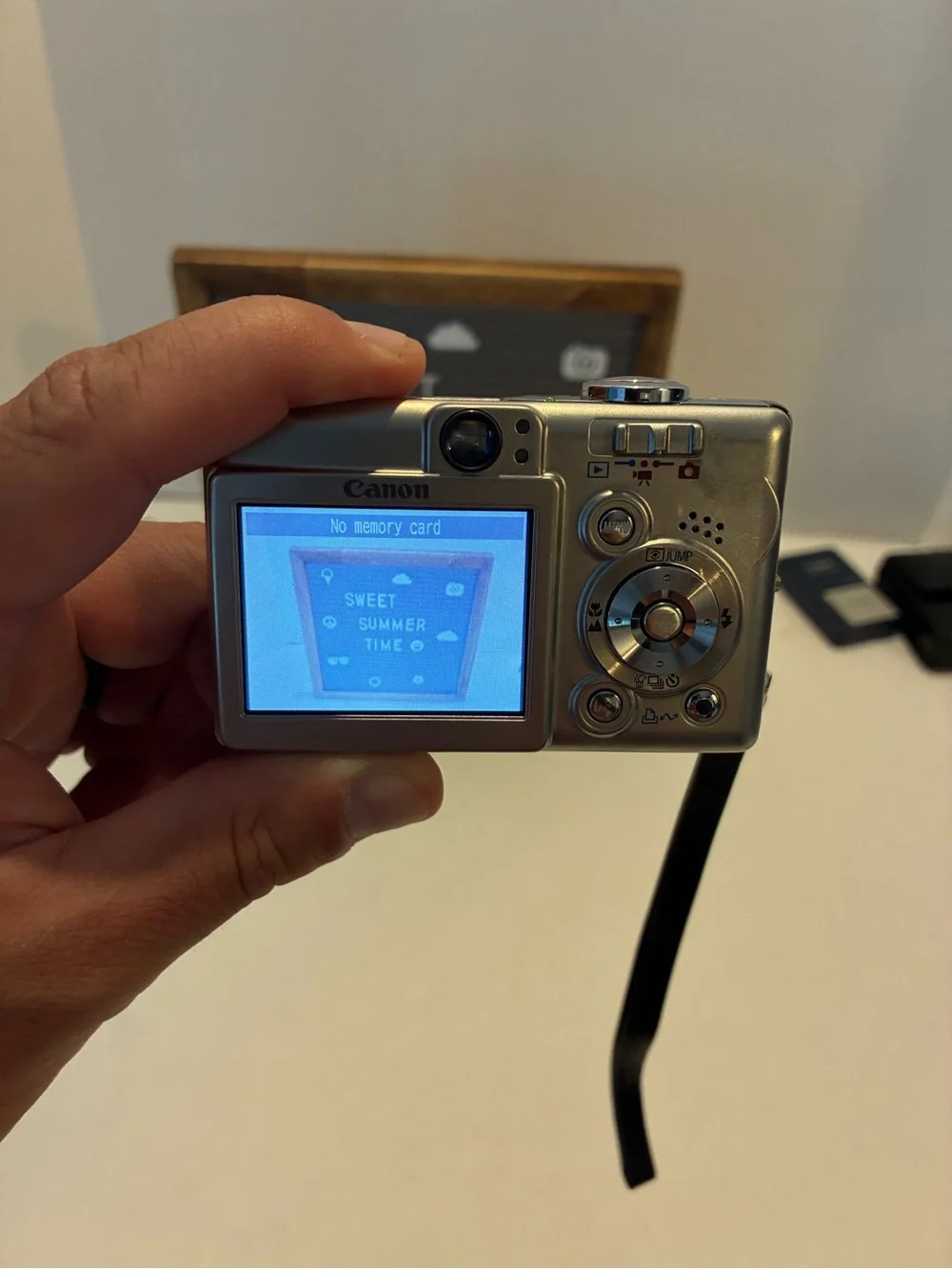 Canon Silver Compact Digital Camera with 3x Optical Zoom